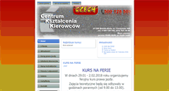 Desktop Screenshot of czech.com.pl
