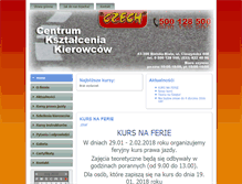 Tablet Screenshot of czech.com.pl